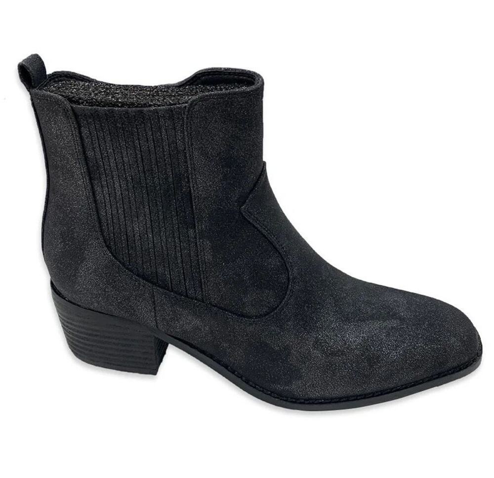 NEW Boutique Corkys Starboard Black Metallic Boots Bootie Size 10